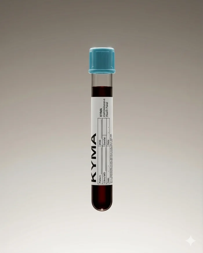Kyma Health blood test tube